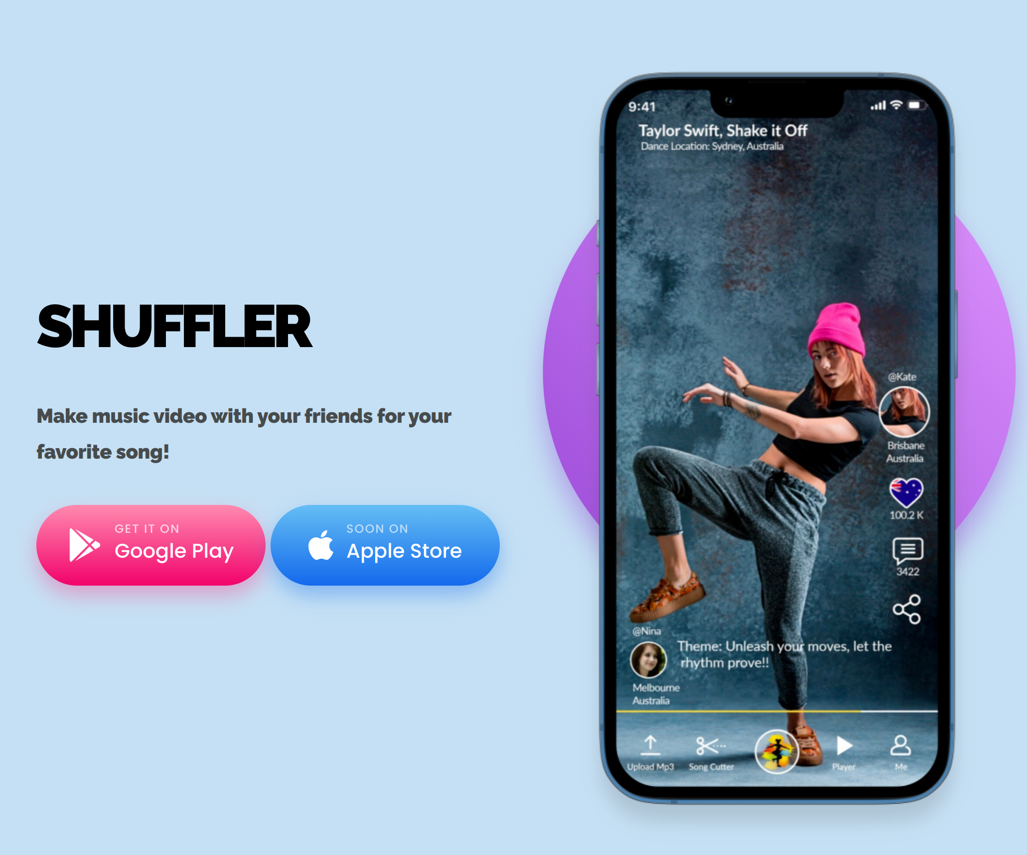 shuffler app